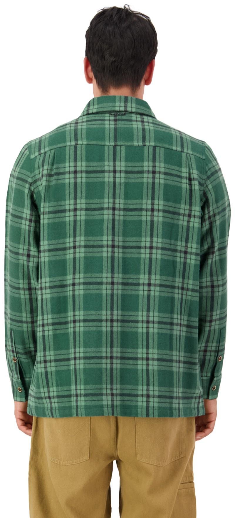 AT Merino Flannel LS Shirt - Mens - everglade 1