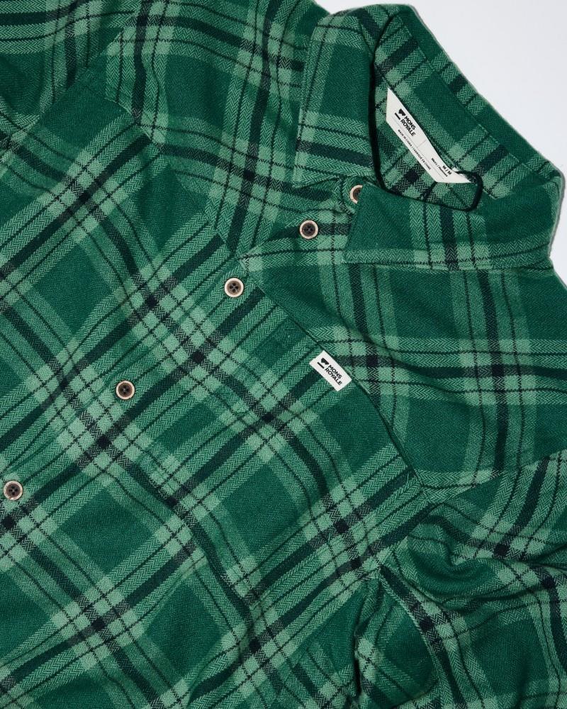 AT Merino Flannel LS Shirt - Mens - everglade 1