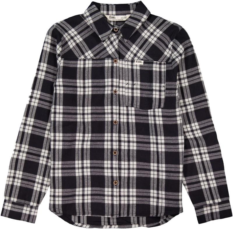 AT Merino Flannel LS Shirt - Womens - black 1
