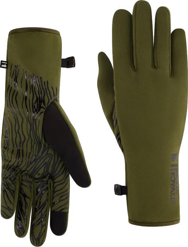 Amp Wool Fleece Glove - Dark Olive 1