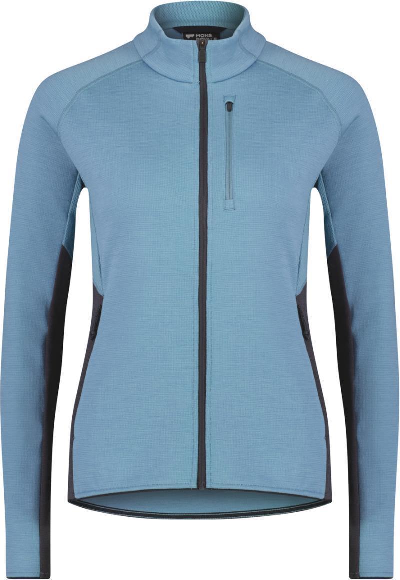 Approach Merino Gridlock Jacket 2-Tone - Womens - Ash Blue / Shale 1
