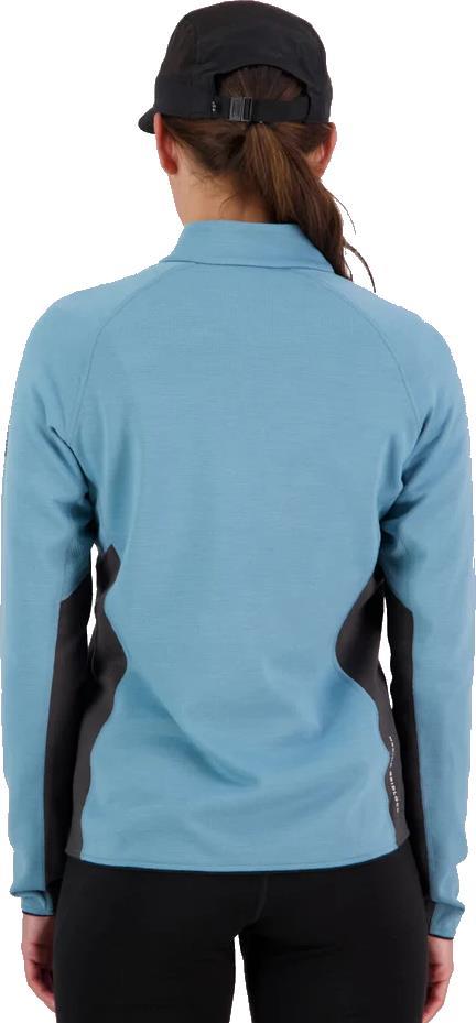 Approach Merino Gridlock Jacket 2-Tone - Womens - Ash Blue / Shale 3
