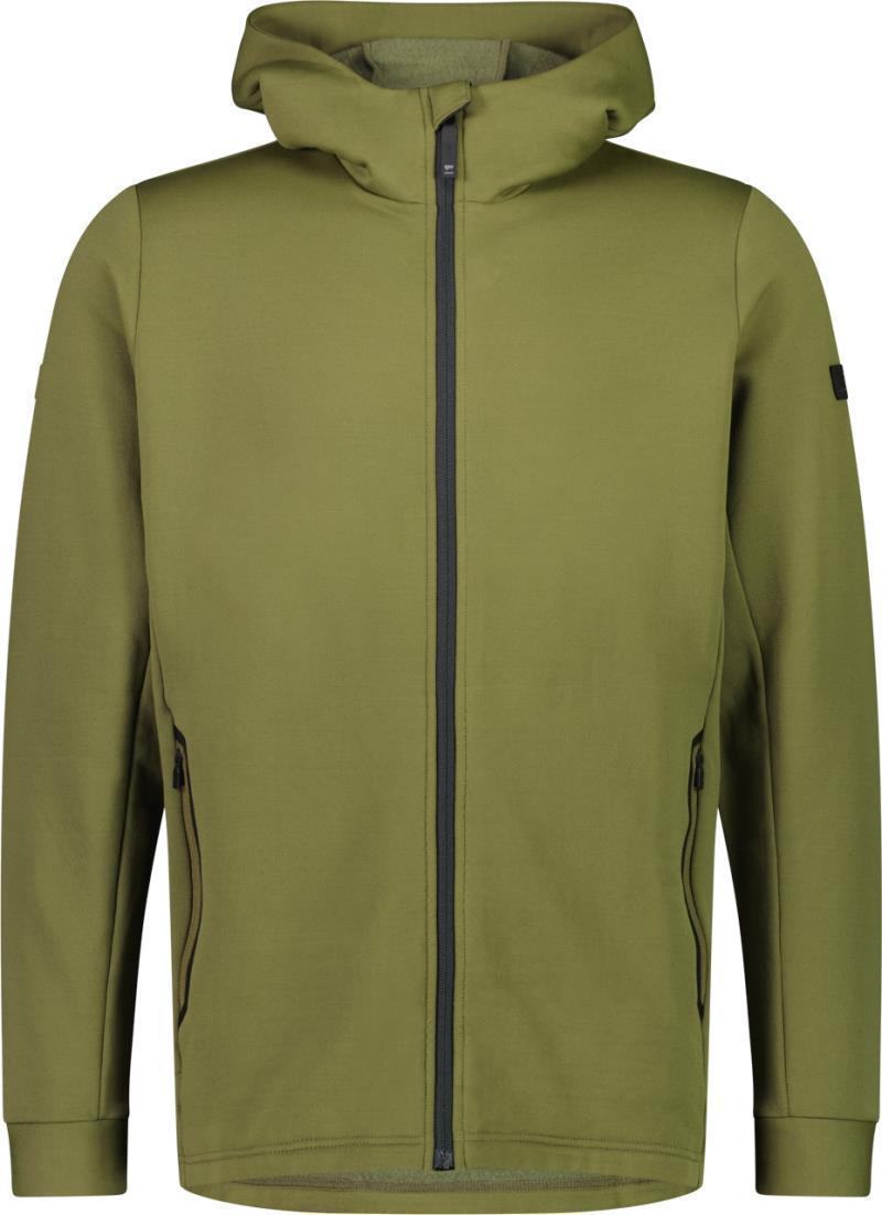 Arcadia Merino Fleece Hoody - Mens - Dark Olive 1