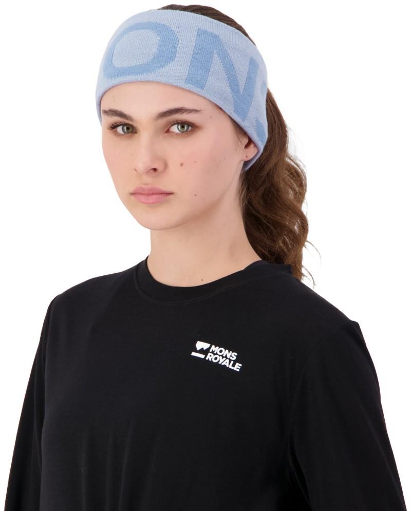 Arcadia Merino Headband - ice blue / moonstone 1