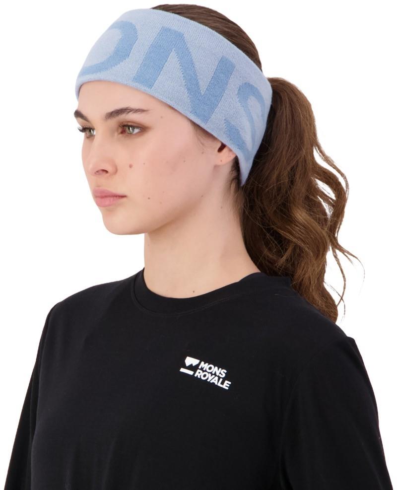 Arcadia Merino Headband - ice blue / moonstone 1
