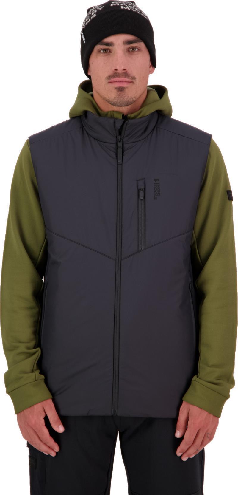 Arete Wool Insulation Vest - Mens - Black 3