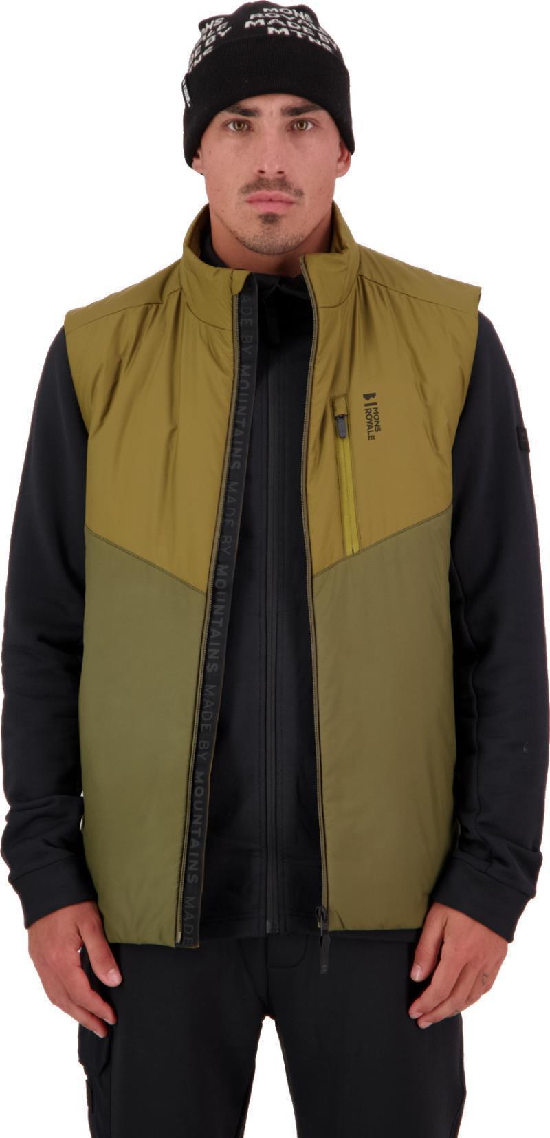 Arete Wool Insulation Vest - Mens - Forest Floor 3