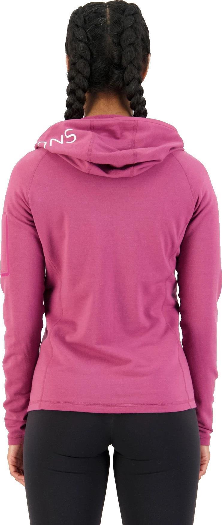 Ascend Full Zip Hood - Womens - berry 1