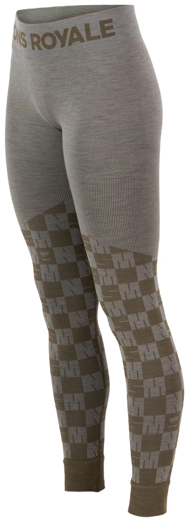 Ascender Merino Base Layer Leggings - Womens - dried sage / dark olive 1