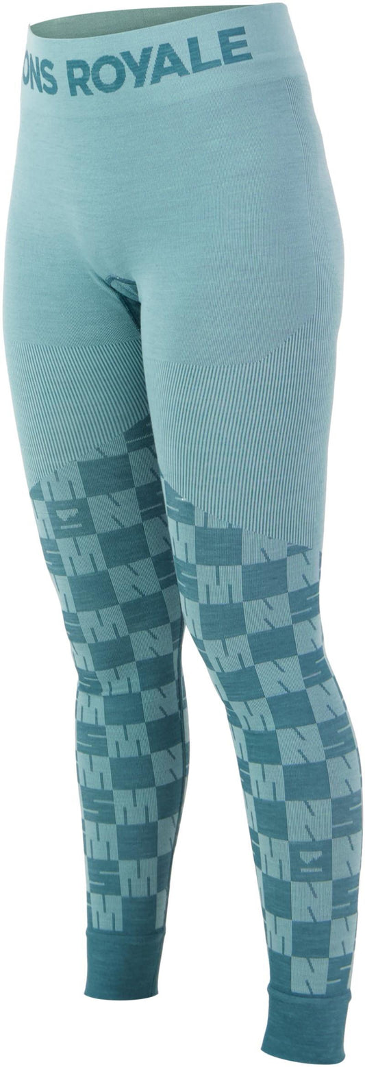 Ascender Merino Base Layer Leggings - Womens - light teal / jasper 1