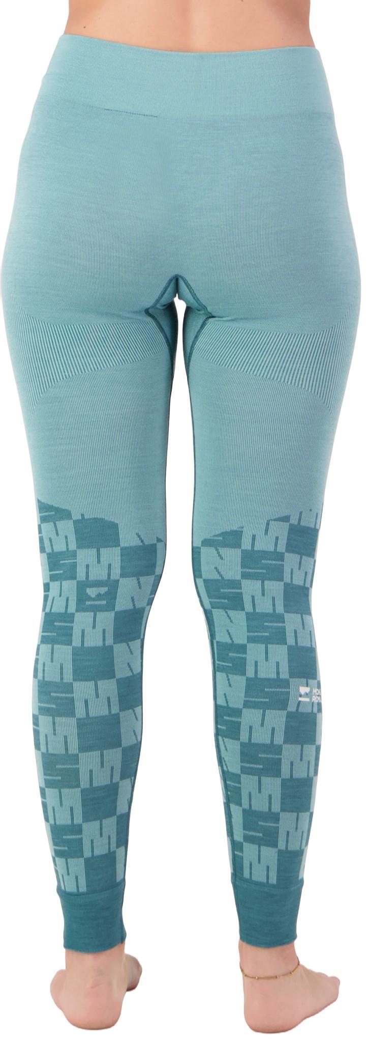 Ascender Merino Base Layer Leggings - Womens - light teal / jasper 1