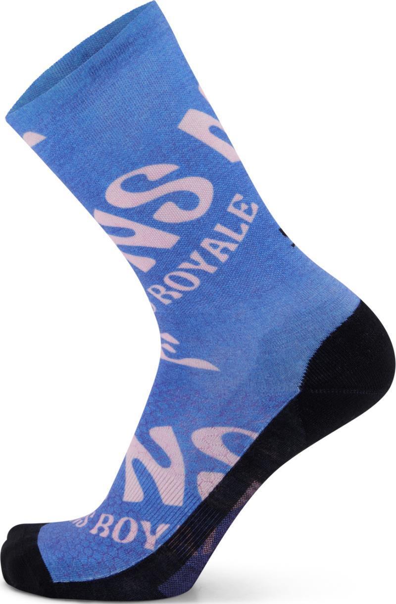 Atlas Crew Socks Digital - Blue Trippy 1