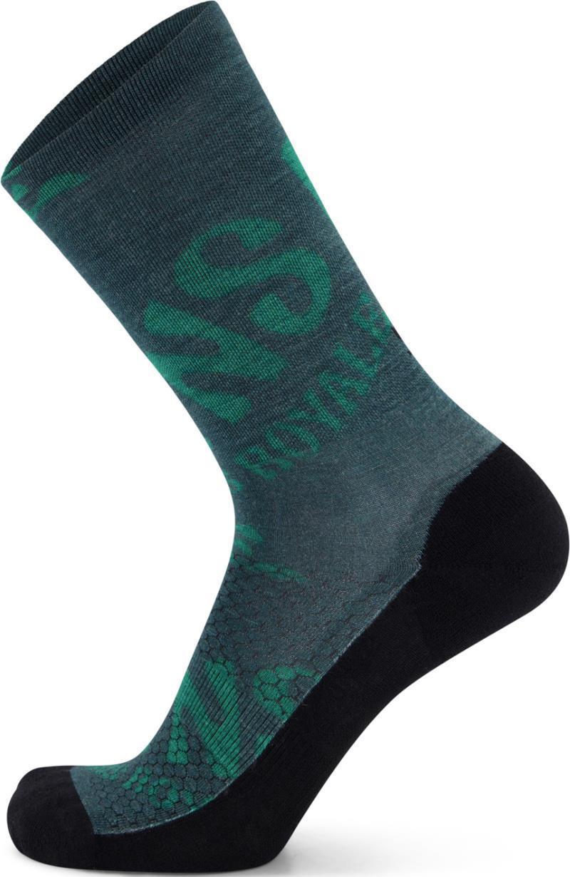 Atlas Crew Socks Digital - Green Trippy 1
