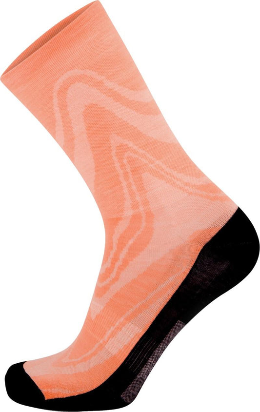Atlas Merino Crew Socks - Print - punch 1