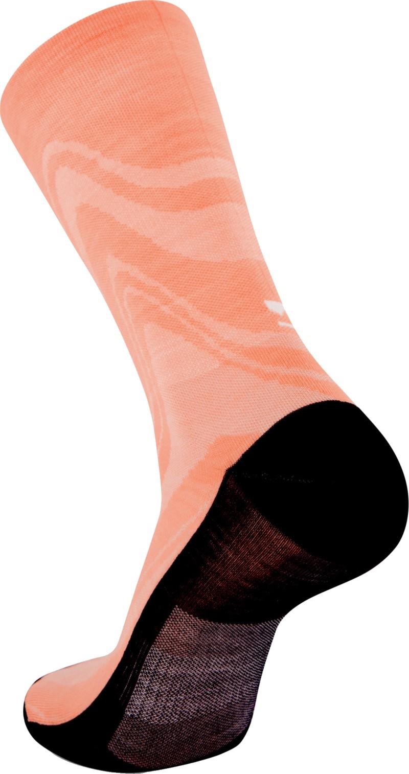 Atlas Merino Crew Socks - Print - punch 1
