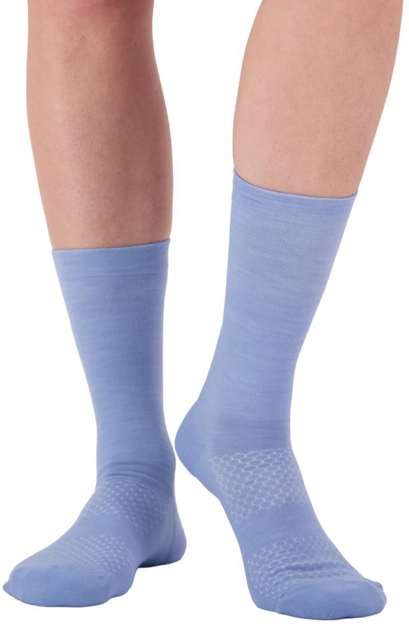 Atlas Merino Crew Socks - moonstone 1