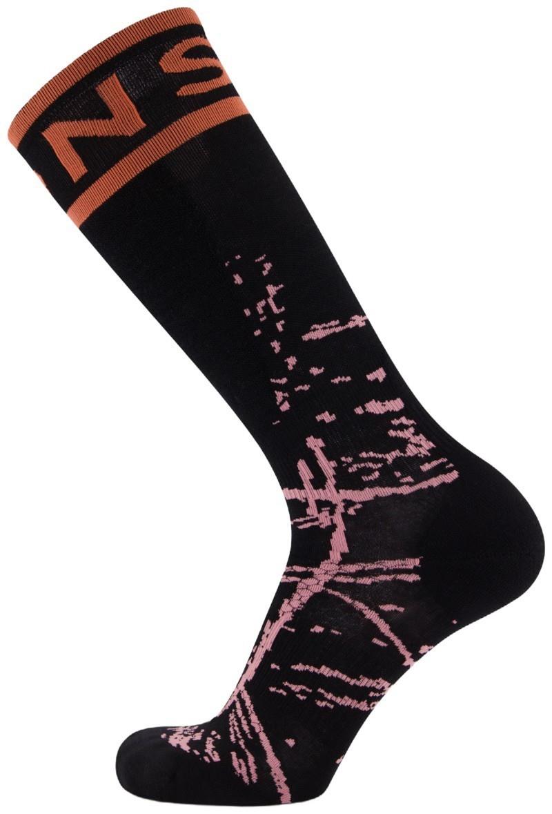 Atlas Merino Snow Socks - airbrush 1