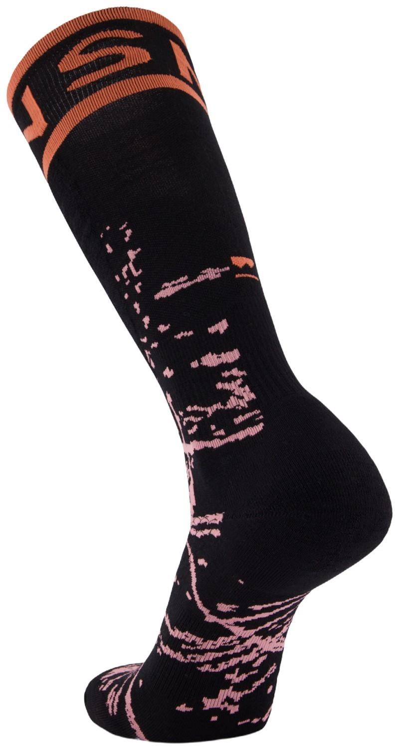 Atlas Merino Snow Socks - airbrush 1