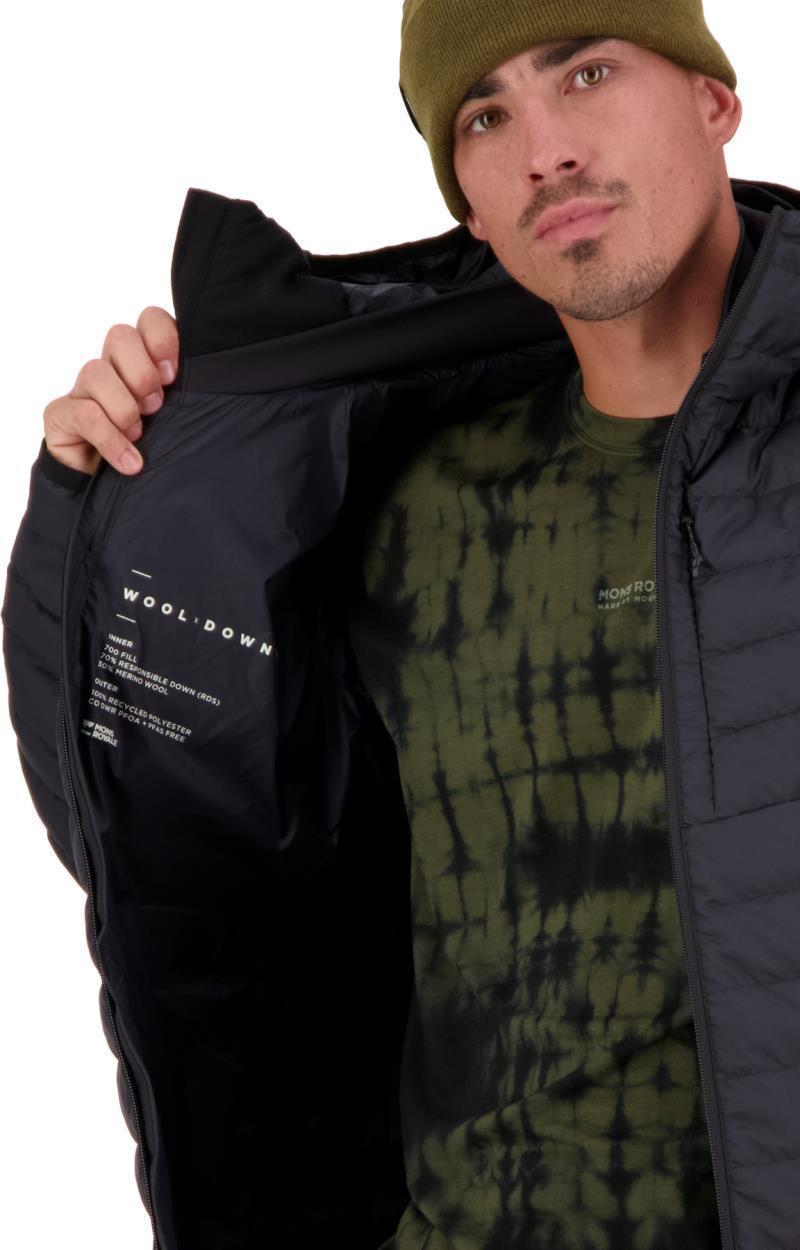 Atmos Wool x Down Insulation Hood - Mens - Black 5
