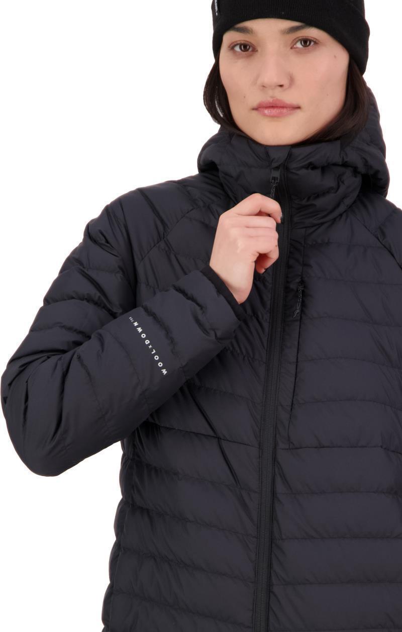 Atmos Wool x Down Insulation Hood - Womens - Black 5