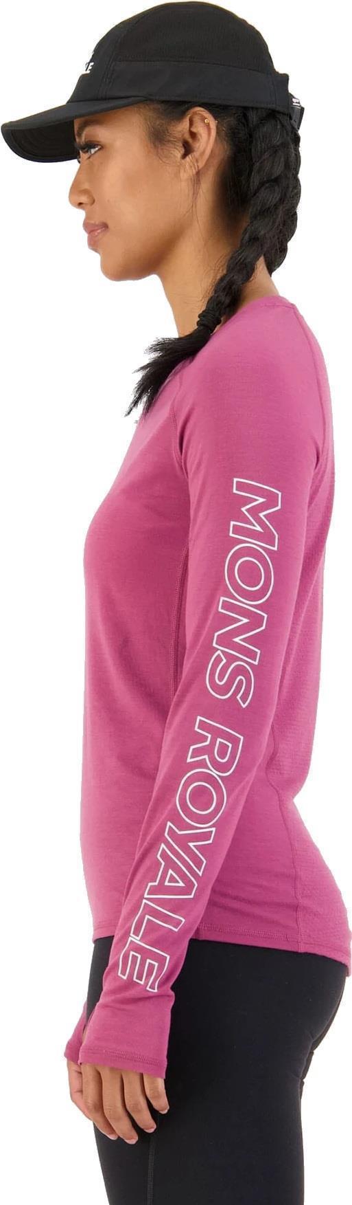 Bella Merino Air-Con LS - Womens - Berry 3