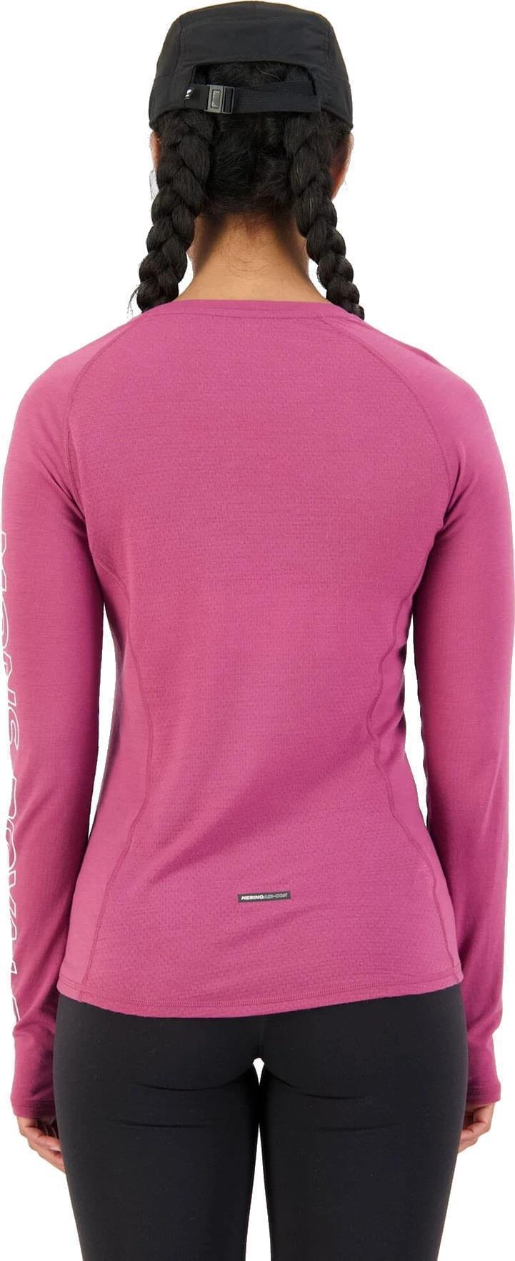 Bella Merino Air-Con LS - Womens - Berry 4