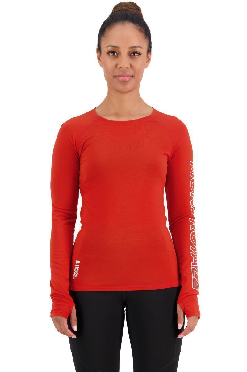 Bella Merino Air-Con LS - Womens - Retro Red 1