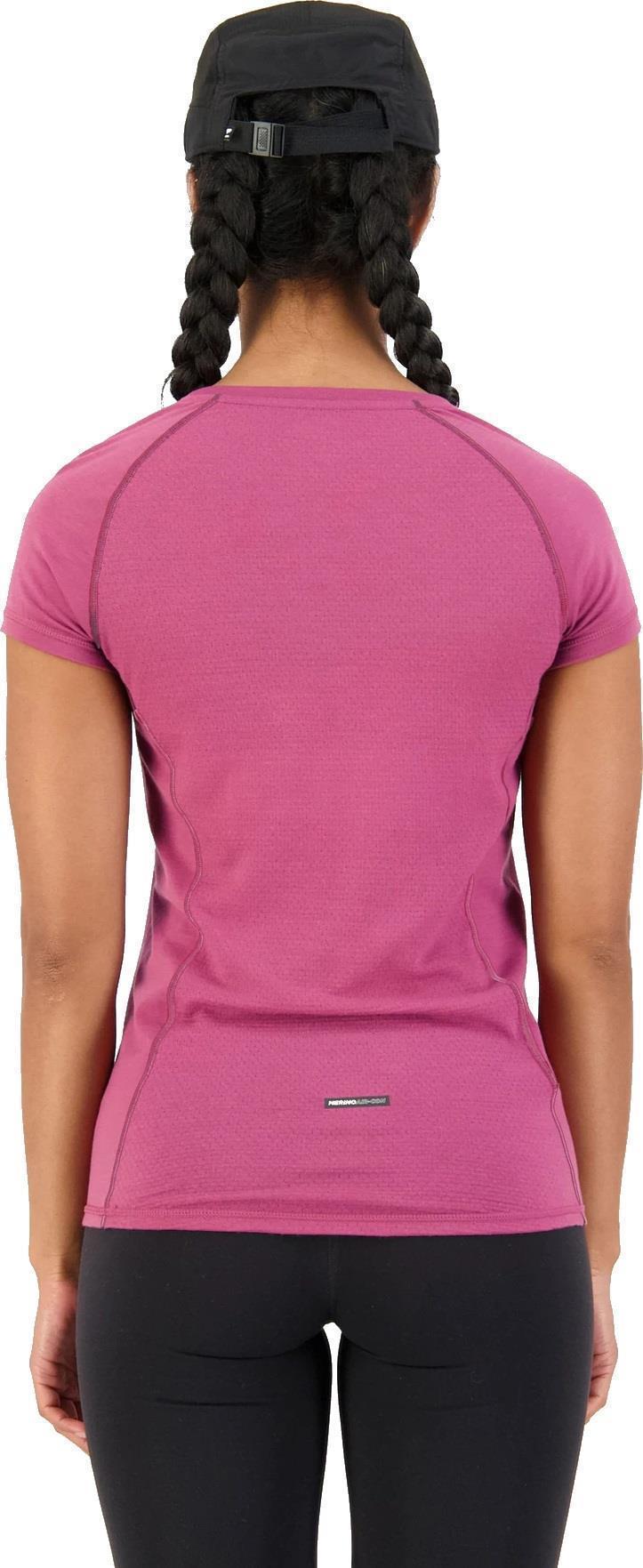 Bella Merino Air-Con SS - Womens - Berry 3