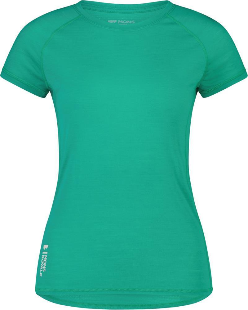 Bella Merino Air-Con SS - Womens - Pop Green 1