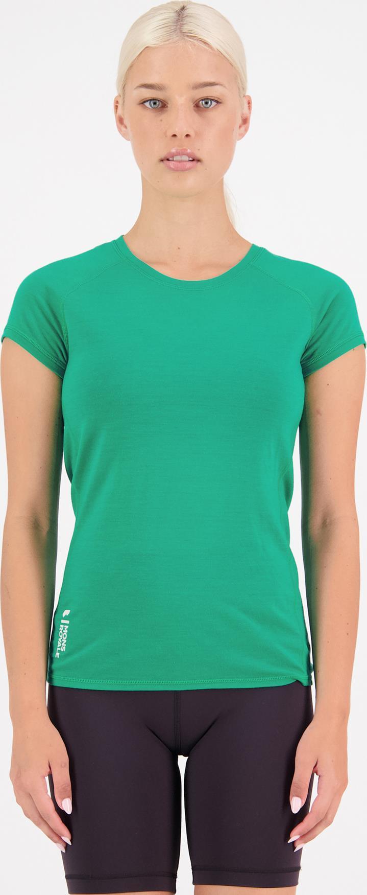 Bella Merino Air-Con SS - Womens - Pop Green 2