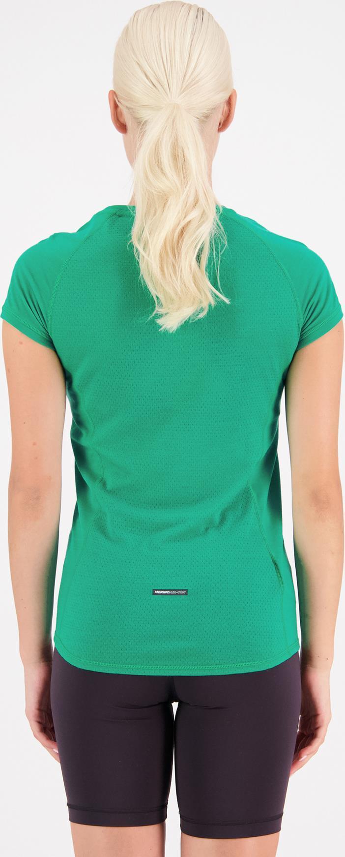 Bella Merino Air-Con SS - Womens - Pop Green 3