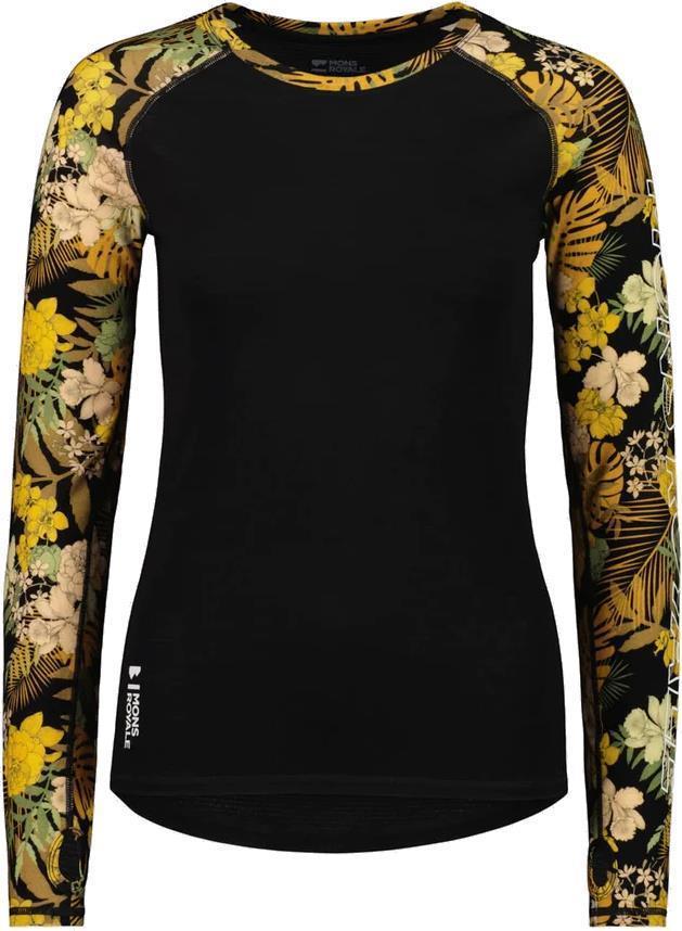 Bella Merino Air-Con Tech LS - AOP - Womens - floral camo / black 1