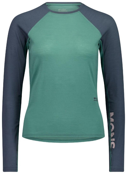 Bella Merino LS - Womens - deep jade / dark cypress 1