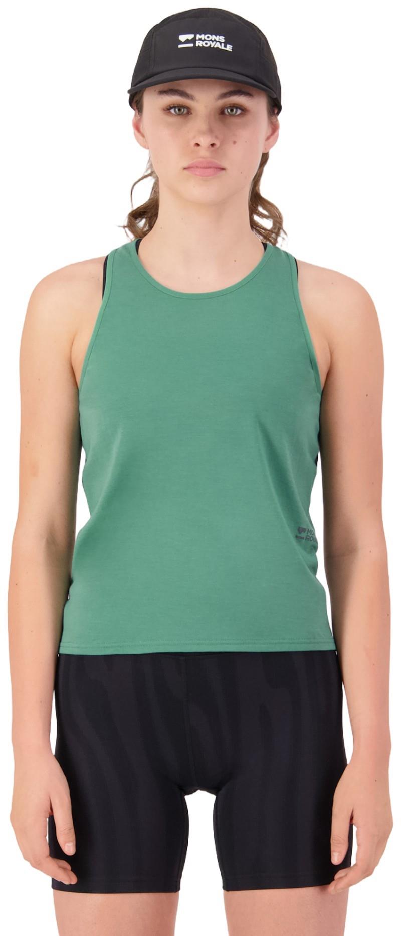 Bella Merino Tank - Womens - deep jade 1