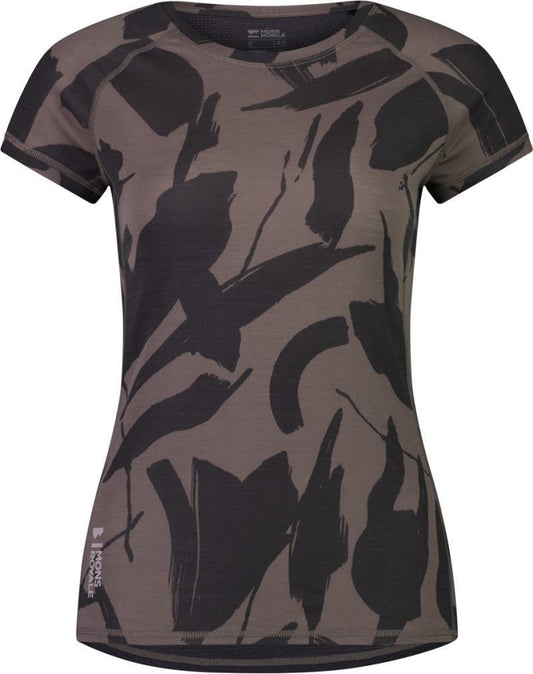 Bella Tech SS - AOP - Womens - Shale / Fragments 1
