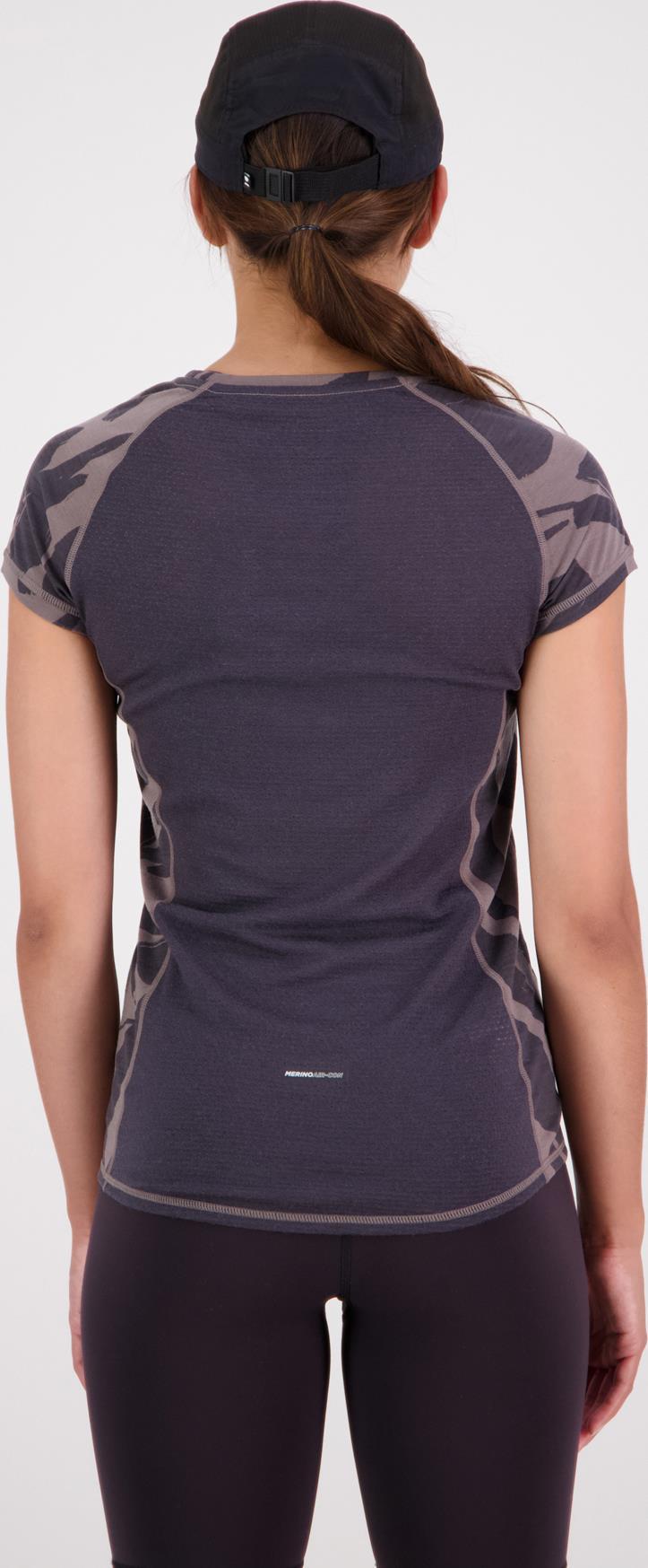 Bella Tech SS - AOP - Womens - Shale / Fragments 3