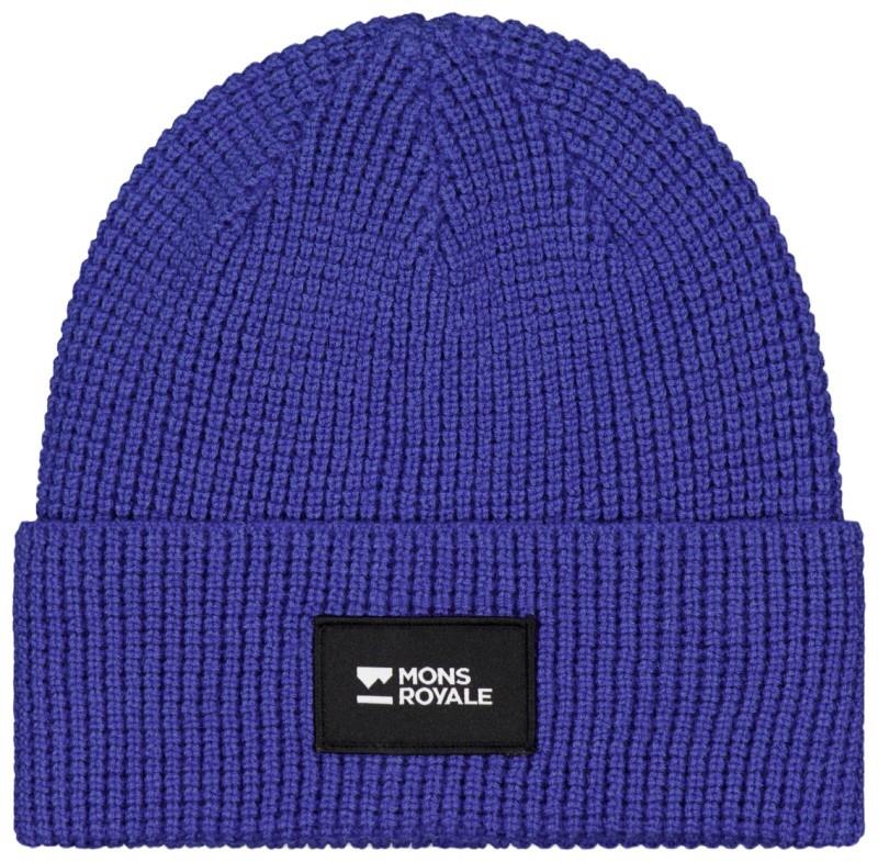 Bluff Merino Beanie - blue dusk 1