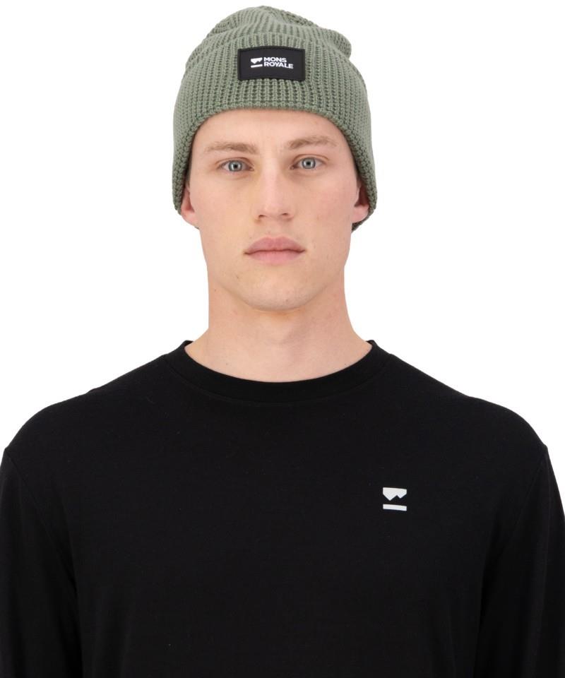Bluff Merino Beanie - willow 1