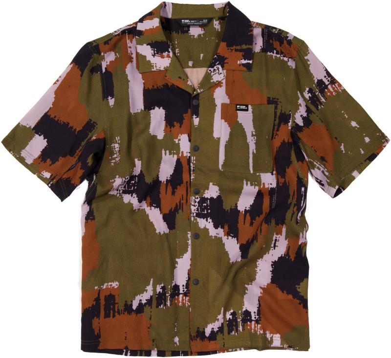 Breezer Merino SS Shirt - Mens - glitch camo 1