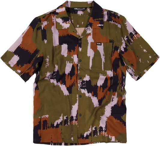 Breezer Merino SS Shirt - Mens - glitch camo 1