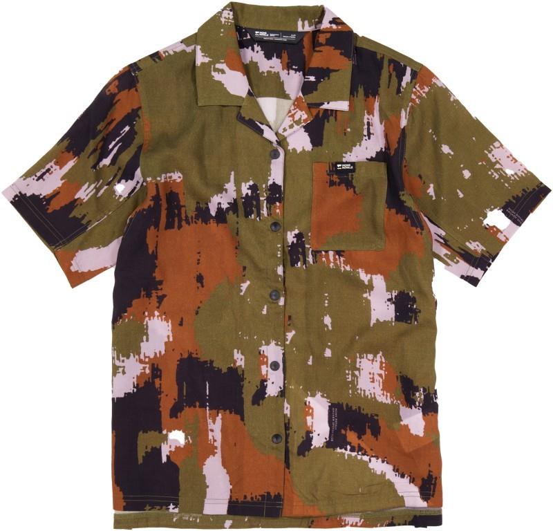 Breezer Merino SS Shirt - Womens - glitch camo 1