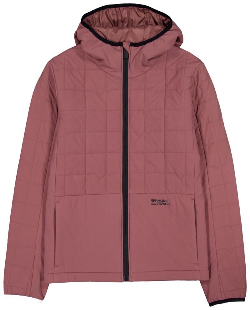 Canyon Merino Insulated Hooded Jacket - Womens - desert rose 1