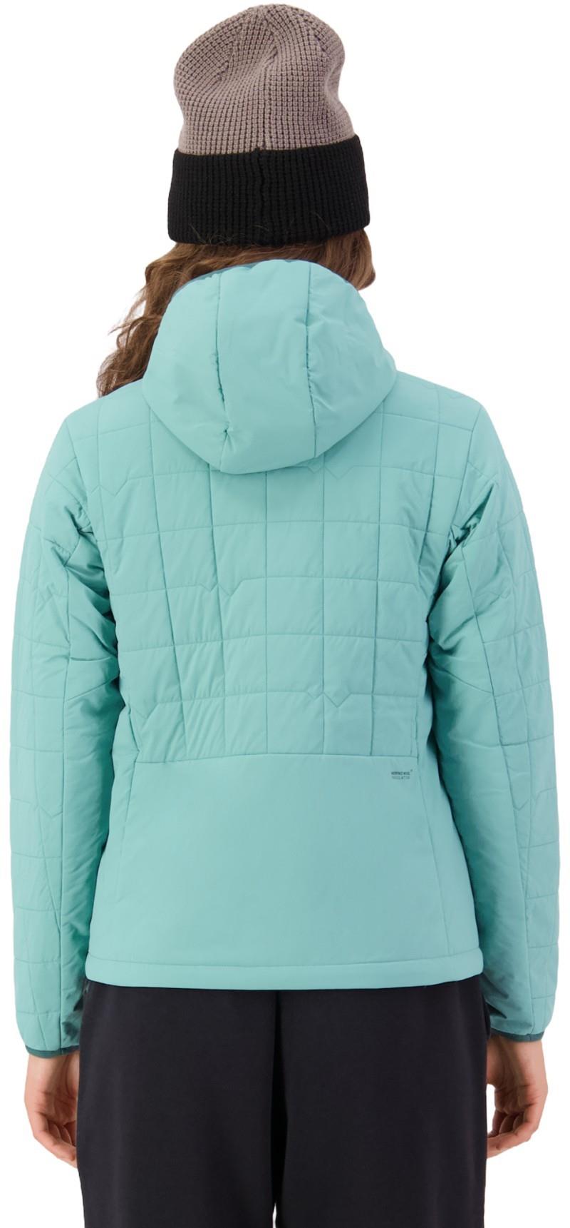 Canyon Merino Insulated Hooded Jacket - Womens - light teal 1