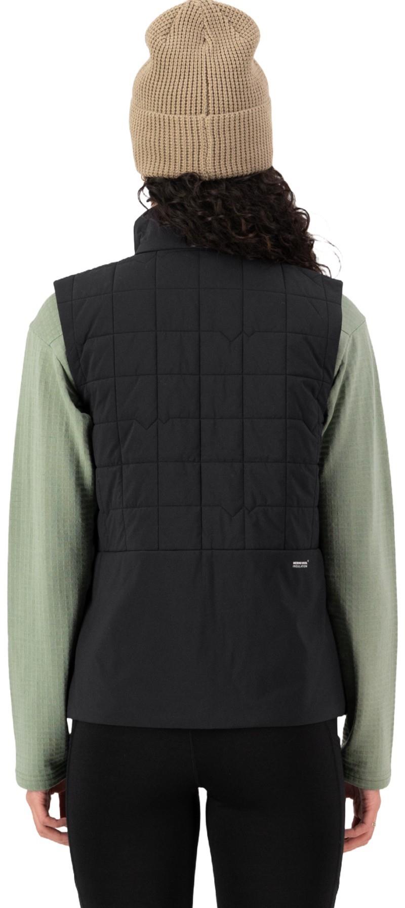 Canyon Merino Insulated Vest - Womens - black 1
