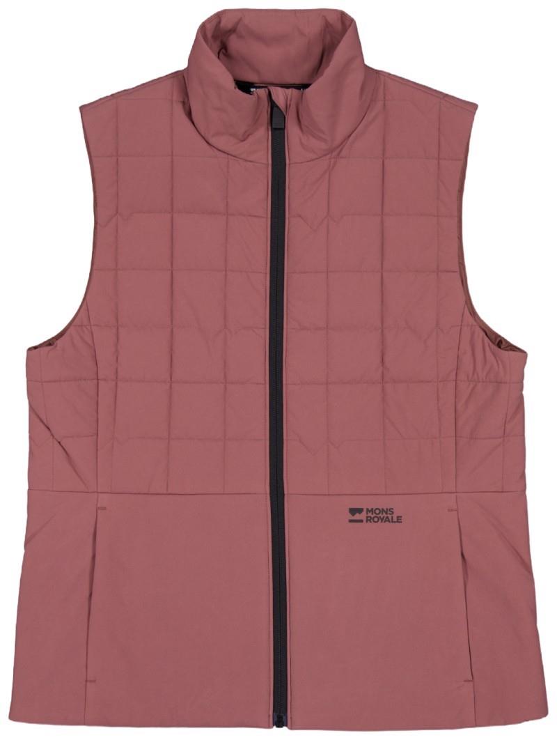 Canyon Merino Insulated Vest - Womens - desert rose 1