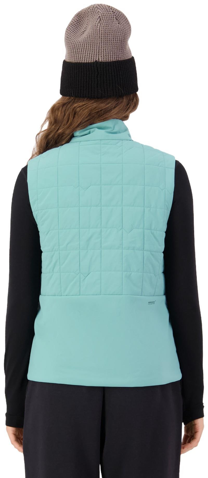 Canyon Merino Insulated Vest - Womens - light teal 1