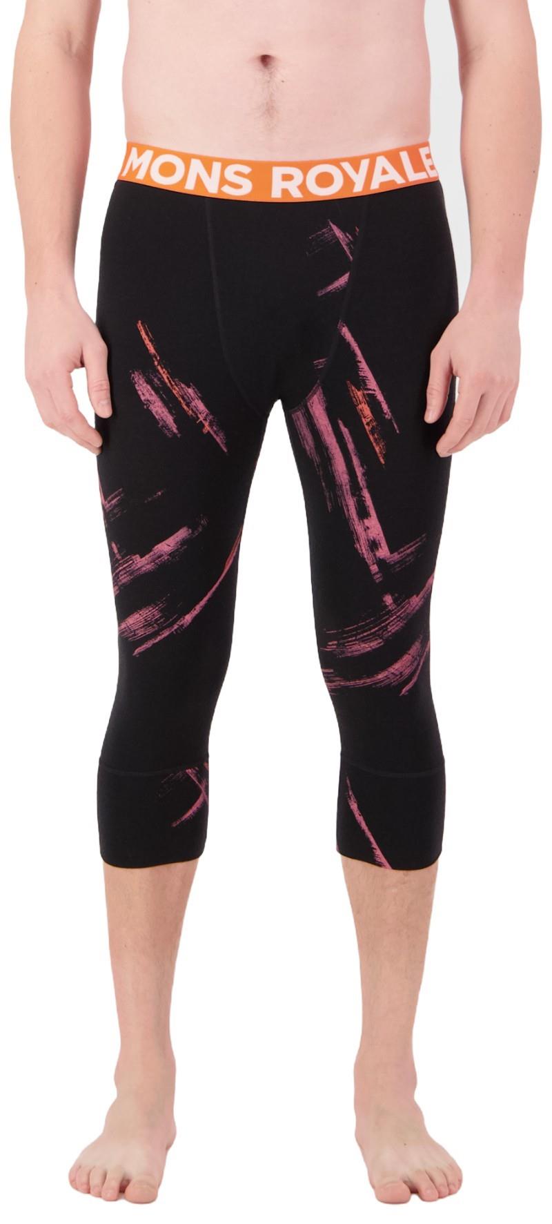 Cascade Merino Base Layer 3/4 Leggings - AOP - Mens - airbrush 1
