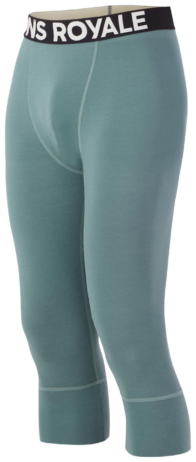 Cascade Merino Base Layer 3/4 Leggings - Mens - burnt sage 1