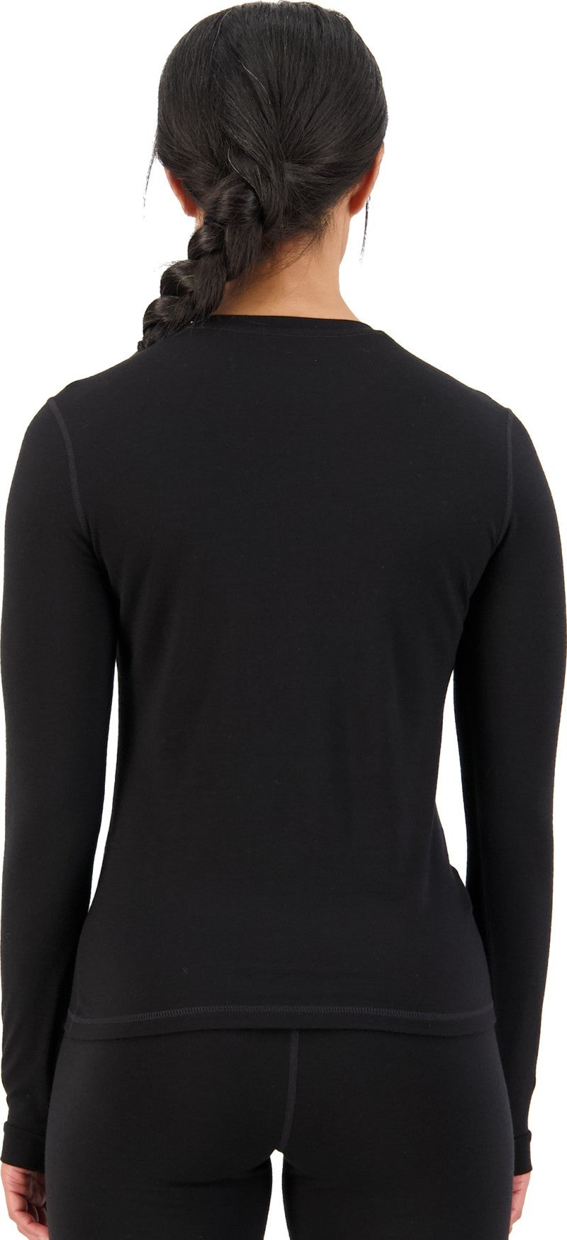 Cascade Merino Base Layer LS - Womens - black 1