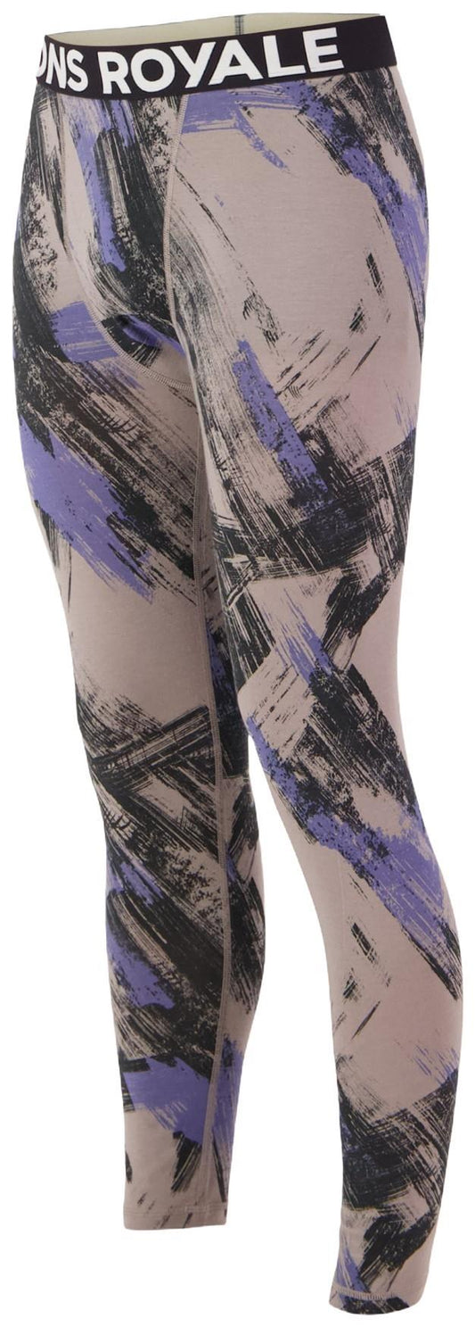 Cascade Merino Base Layer Leggings - AOP - Mens - paintbrush blue 1
